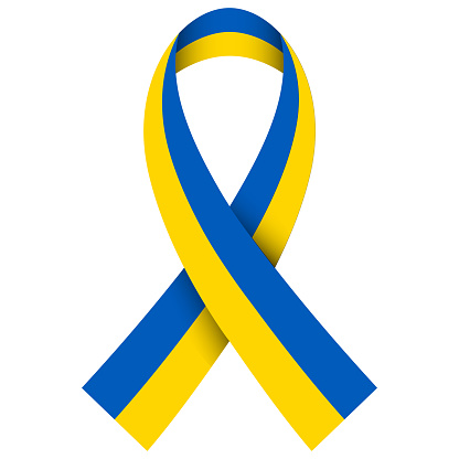 ukraine ribbon ukraine ribbon